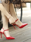Nise Photo NO.070 Min - red single shoe with tip tip(3)